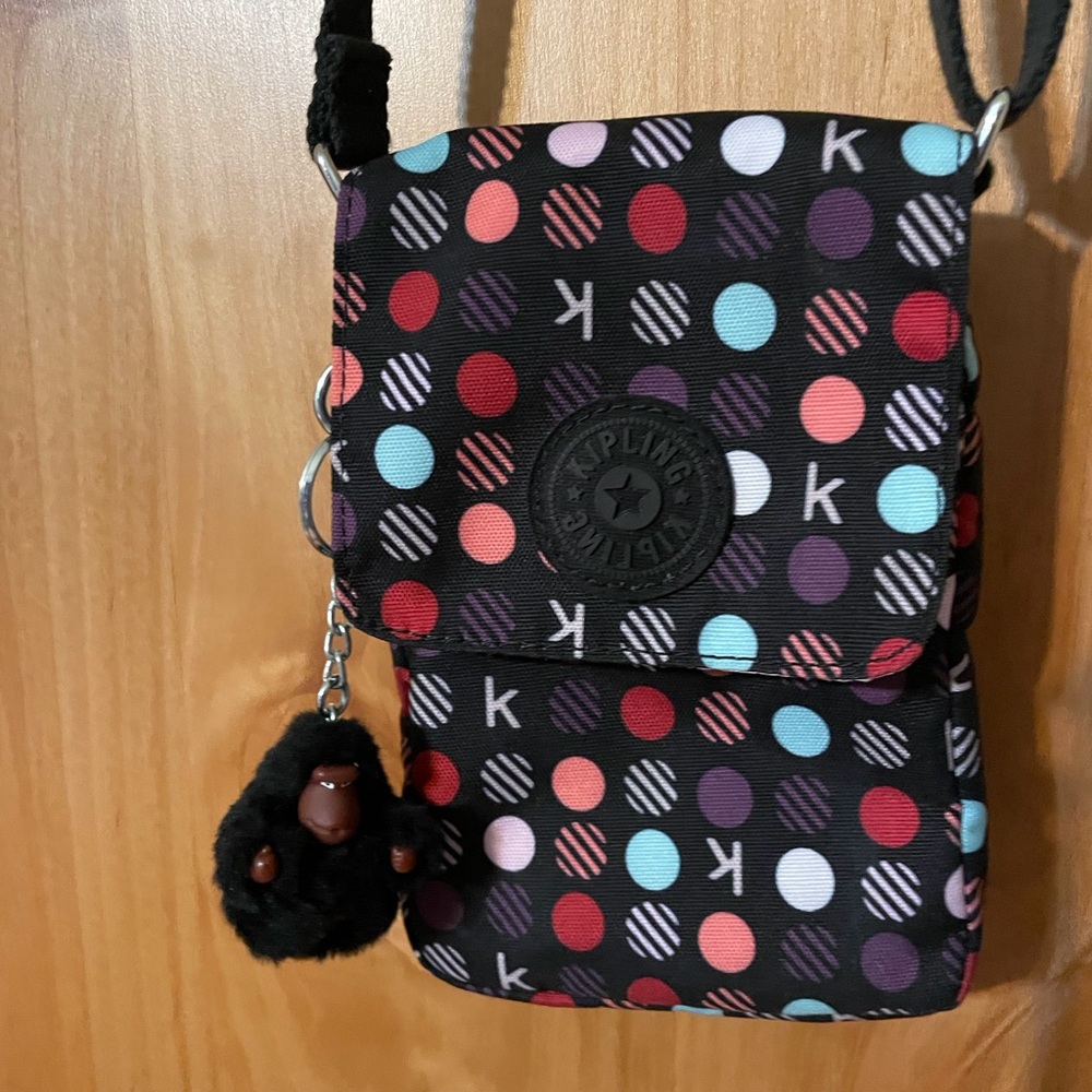 Kipling Colorful Dot Crossbody Bag
